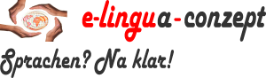 e-lingua-conzept Sprachen na klar