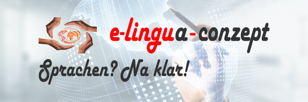 e-lingua-conzept Sprachen na klar